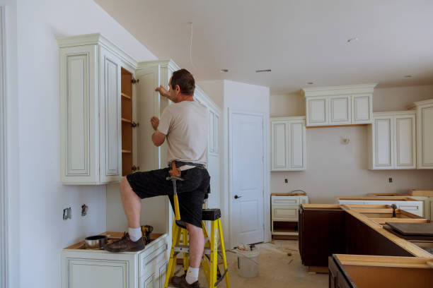 Cabinet Refacing Before After Newport